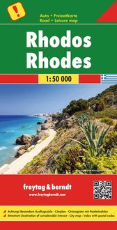 Produktbild: freytag & berndt Stra&szlig;enkarte Rhodos 1:50.000