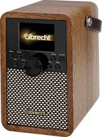 Produktbild: Albrecht DR 710 Akku-Radio DAB+, DAB, FM Bluetooth&reg; Holz