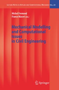 Produktbild: Mechanical Modelling and Computational Issues in Civil Engineering