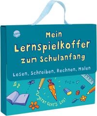 Produktbild: Mein Lernspielkoffer zum Schulanfang. Lesen, Schreiben, Rechnen, Malen