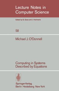 Produktbild: Computing in Systems Described by Equations