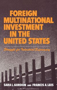 Produktbild: Foreign Multinational Investment in the United States