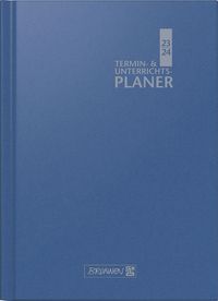 Bild vom Artikel Termin-/Unterrichtsplaner 2023/2024, Ringbuch-Kalender mit Einlage, Überformat A4: 23 x 29,7 cm, blau vom Autor 