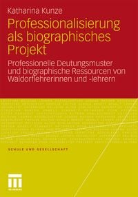 Produktbild: Professionalisierung als biographisches Projekt