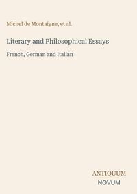 Produktbild: Literary and Philosophical Essays