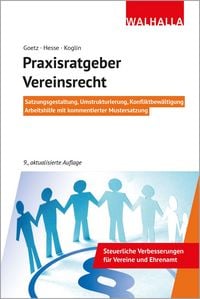 Produktbild: Praxisratgeber Vereinsrecht