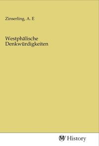 Produktbild: Westph&auml;lische Denkw&uuml;rdigkeiten