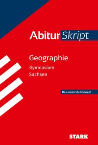 Produktbild: STARK Geographie - AbiturSkript Sachsen