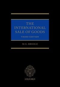 Produktbild: The International Sale of Goods