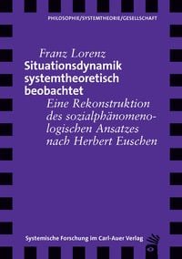 Produktbild: Situationsdynamik systemtheoretisch beobachtet