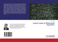 Produktbild: Lecture notes in Differential Equations
