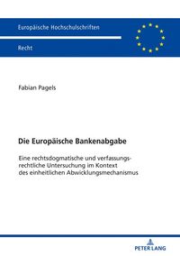 Produktbild: Die Europaeische Bankenabgabe