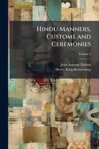 Produktbild: Hindu Manners, Customs and Ceremonies