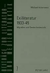 Produktbild: Exilliteratur 1933-45