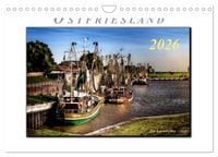 Produktbild: Ostfriesland - der alte Hafen Greetsiel (Wandkalender 2026 DIN A4 quer), CALVENDO Monatskalender