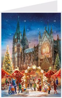 Produktbild: Haduk, M: Postkarten-Adventskalender "K&ouml;lner Dom"