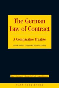 Produktbild: The German Law of Contract