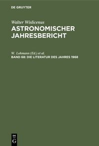 Produktbild: Die Literatur des Jahres 1968