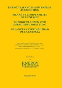 Produktbild: Energy Balances and Energy Accounting
