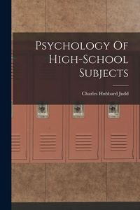 Produktbild: Psychology Of High-School Subjects