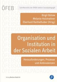 Produktbild: Organisation und Institution in der Sozialen Arbeit