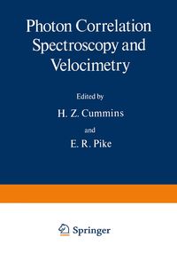 Produktbild: Photon Correlation Spectroscopy and Velocimetry
