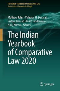 Produktbild: The Indian Yearbook of Comparative Law 2020