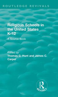 Produktbild: Religious Schools in the United States K-12 (1993)