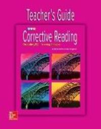 Produktbild: Engelmann, S: Corrective Reading Decoding Level B2, Teacher