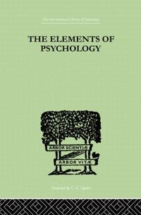 Produktbild: Thorndike, E: The Elements Of Psychology