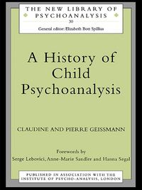 Produktbild: A History of Child Psychoanalysis