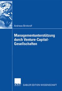 Produktbild: Managementunterst&uuml;tzung durch Venture-Capital-Gesellschaften