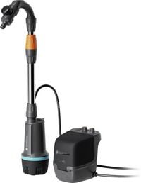 Produktbild: GARDENA Akku-Regenfasspumpe 2400 ComfortAutomatic 18V P4A Ready-To-Use Set Regenwassernutzungsanlage 2400 l/h 1.8 m