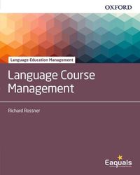 Produktbild: Rossner, R: Language Course Management