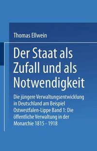 Produktbild: Der Staat als Zufall und als Notwendigkeit