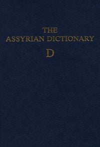 Produktbild: The Assyrian Dictionary, Volume 3, D