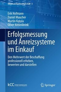 Produktbild: Erfolgsmessung und Anreizsysteme im Einkauf