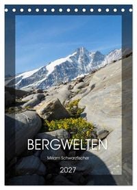 Produktbild: Bergwelten Wandkalender (Tischkalender 2027 DIN A5 hoch), CALVENDO Monatskalender