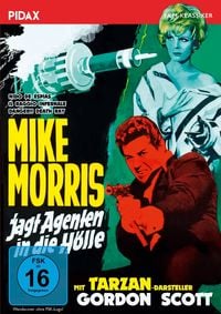 Produktbild: Mike Morris jagt Agenten in die H&ouml;lle (Nido De Esp&iacute;as) / Kultiger Eurospy mit Tarzan-Darsteller Gordon Scott (Pidax Film-Klassiker)