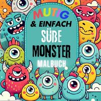 Produktbild: Niedliche Monster Malbuch