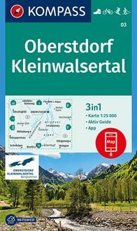 Produktbild: KOMPASS Wanderkarte Oberstdorf, Kleinwalsertal
