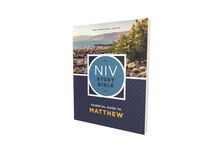 Produktbild: NIV Study Bible Essential Guide to Matthew, Paperback, Red Letter, Comfort Print
