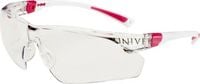 Produktbild: Univet 506UP 506U-03-02 Schutzbrille mit Antibeschlag-Schutz, inkl. UV-Schutz Wei&szlig;, Rosa EN 166 DIN 166