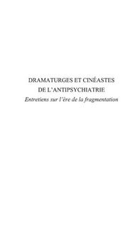 Produktbild: Dramaturges et cineastes de l'antipsych