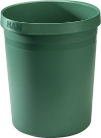 Produktbild: HAN GRIP KARMA 18198-05 Papierkorb 18 l (&Oslash; x H) 312 mm x 350 mm Recycling Kunststoff &Ouml;ko-Gr&uuml;n 1 St.