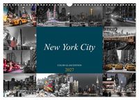 Produktbild: New York City - Color Glam Edition (Wandkalender 2027 DIN A3 quer), CALVENDO Monatskalender