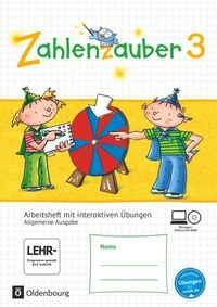 Produktbild: Zahlenzauber - Mathematik f&uuml;r Grundschulen - Allgemeine Ausgabe 2016 - 3. Schuljahr