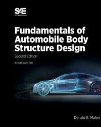 Produktbild: Fundamentals of Automobile Body Structure Design, 2nd Edition