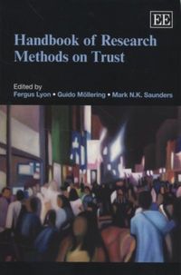 Produktbild: Handbook of Research Methods on Trust