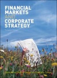 Produktbild: Financial Markets & Corporate Strategy